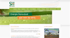 Desktop Screenshot of energeticasantahelena.com.br